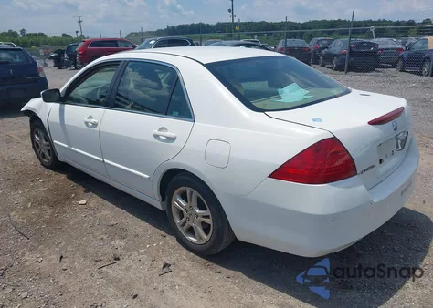 2007 Honda Accord 2.4 Se from USA, damaged, VIN 1HGCM56327A190664